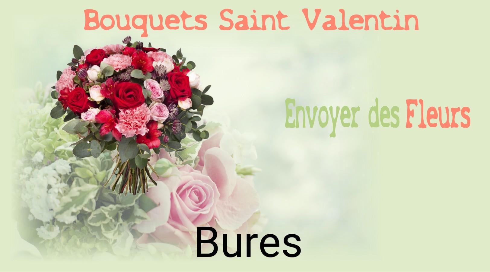 Roses de Saint-Valentin livrées à Bures